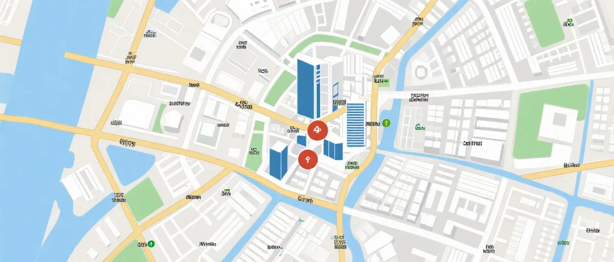 公司位置示意图